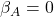 \beta_A=0